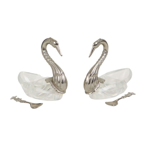 Salt and pepper shakers Swan