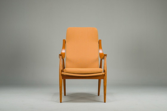 Image 1 of Chaise longue en teck du Mid Century par Peter Hvidt & Orla Mølgaard pour France & Søn / France & Daverkosen, années 1960