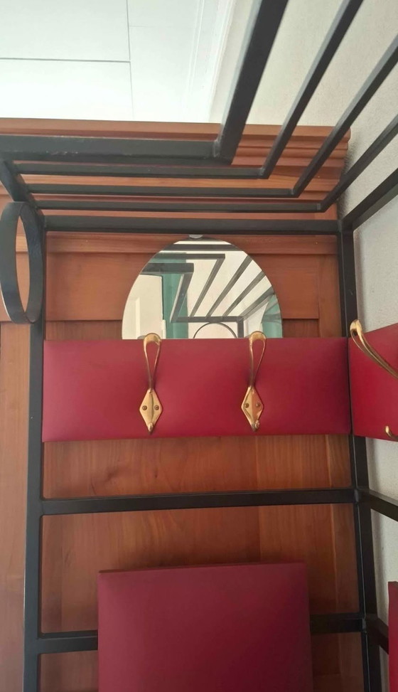 Image 1 of Vintage jaren 60 , 70 wandgarderobe 