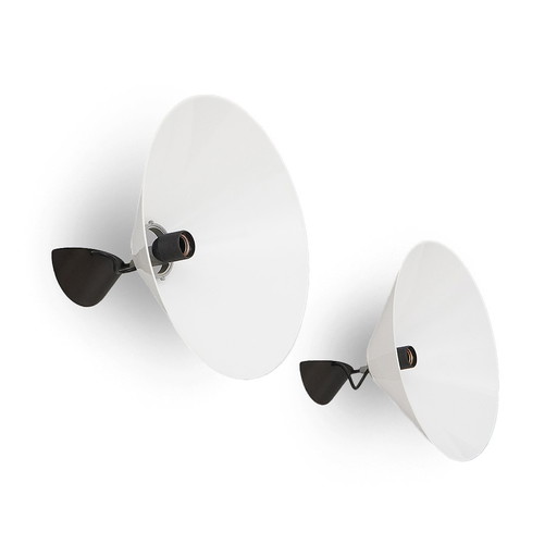Paar "Aggregato" wandlampen van Enzo Mari voor Artemide, 1970