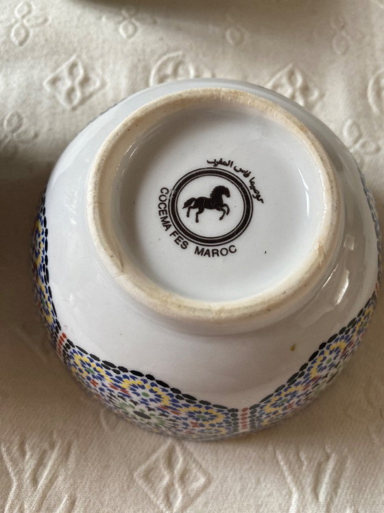 Image 1 of Cocema de Fes 2 bowls and 1 cup