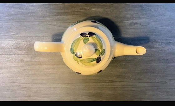 🫒 Rare Olives Emma Bridgewater Teapot 1990 🫒 – Crockery, Ceramic (photo 3 of 9)
