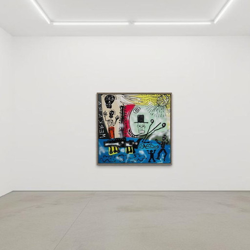 Abstract schilderij, decoratief stuk