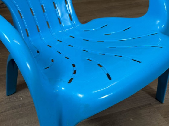 Image 1 of 2x Chaise de jardin en plastique Stamp
