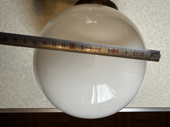 Modernistische Wandleuchte aus Opalglas und verchromtem Metall – Wandleuchten (photo 15 of 15)