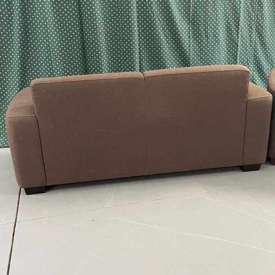 Image 1 of Bankstel bruine stof