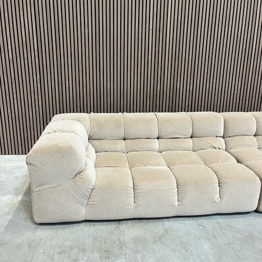 B&B Italia Canapé Tufty-Time en microfibre gris/beige