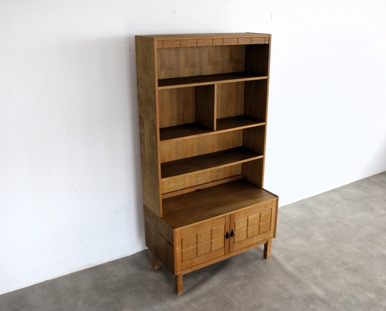 Image 1 of libreria brutalista in rovere danese