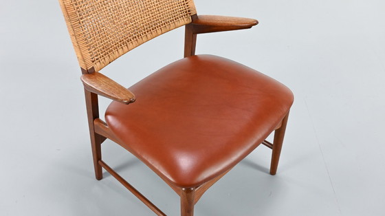 Image 1 of  E. Knudsen, Model 48 armchair for Jensen & Lykkegaard. Denmark, C.1950