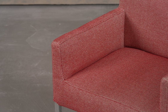 Image 1 of Sedie Ligne Roset in tessuto rosa, Francia, anni 2000, set da 2