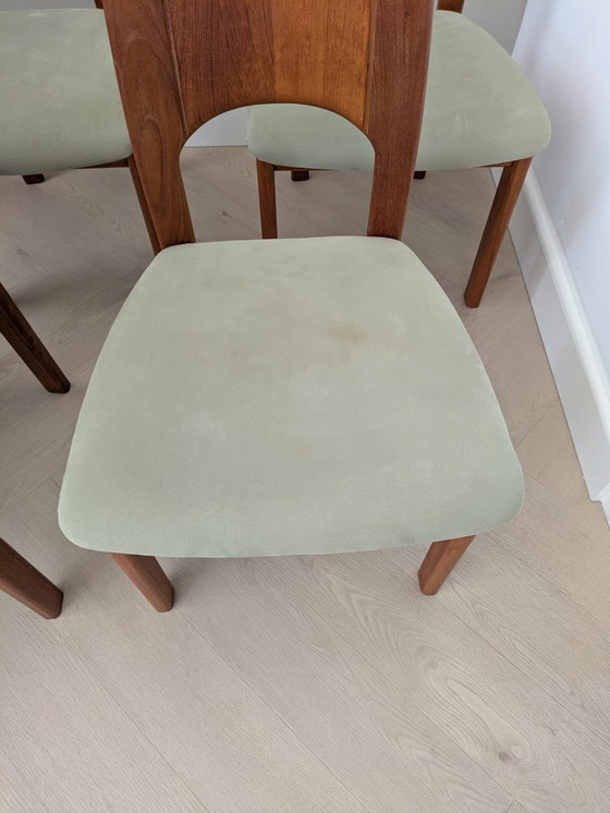 Image 1 of Vintage Danish set, 4 dining chairs, Holstebro