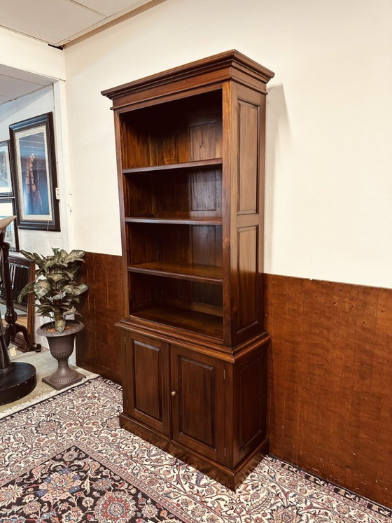 Libreria classica inglese – Librerie, Wood, Brass (photo 3 of 9)