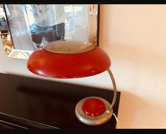 Image 1 of Mid-century table lamp / lamp / Space Age, manufactured by VEB Leuchtenbau in the 1960s