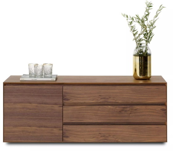 Image 1 of Aparador en nogal - 140 x 45 x 51 cm - Exposición // Independiente o montado