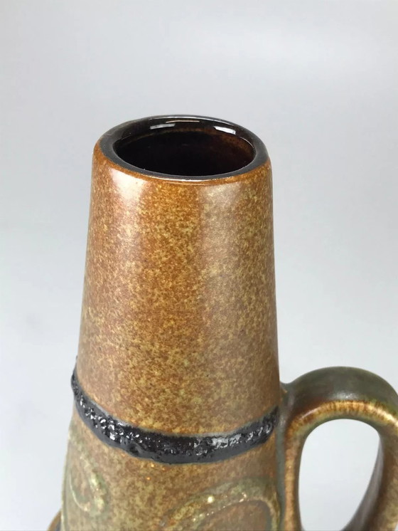 Image 1 of 60s 70s vaas tafelvaas bloemenvaas keramiek vaas keramiek space age design