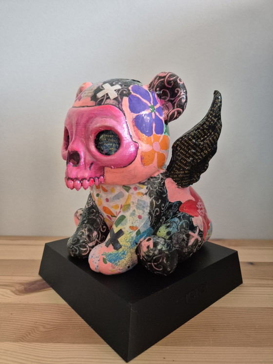 Image 1 of Oso Pixie – Serie DeadCute | Juguete artístico 3D único hecho a mano | 19 cm