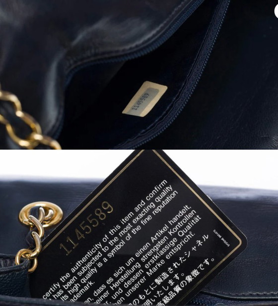 Image 1 of Borsa CHANEL en Cuir Marine - 100644 Prezzo di vendita