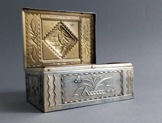 Dagobert Peche Art-Deco/Wiener Werkstatte Box Wenen, jaren 20 – Decoratieve objecten, Wood (photo 2 of 8)