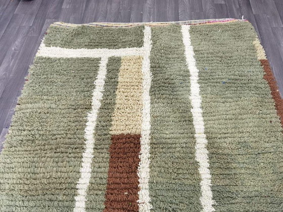 Handgeweven vloerkleed van natuurlijke wol, traditioneel vakmanschap, 1,5/2,5 m – Aime Té (photo 4 of 9)