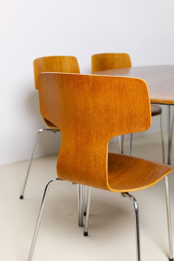 Image 1 of Piet Hein & Bruno Mathsson Superellipse Dining Table, 1970's, Fritz Hansen