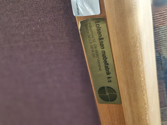 Image 1 of Poltrona di design danese J. Olson & Son in teak