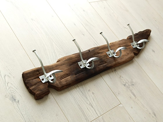 Image 1 of Floating Wood Wall Hanger