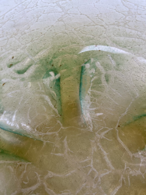 Image 1 of Bol Ikora en verre Art Déco années 1930 - Karl Wiedmann