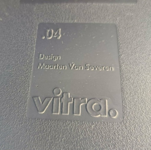 Set di 2 panche Design Icon: Vitra.04 - 5 posti a sedere di MaartenVan Severen/Authentic