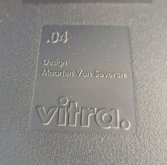 Image 1 of Set di 2 panche Design Icon: Vitra.04 - 5 posti a sedere di MaartenVan Severen/Authentic