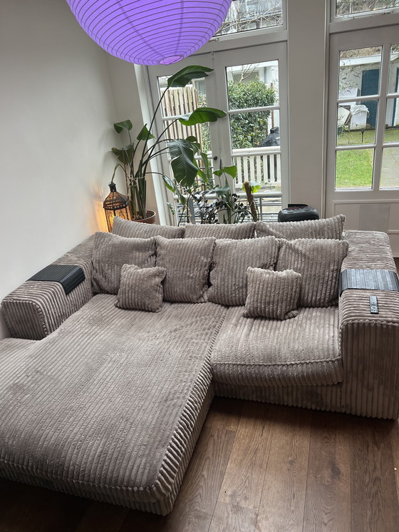Image 1 of Rib fabric sofa 1.5 Years Old Zittmax