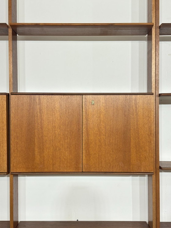 Modulares Mid-Century Wandregal von interna / Teak-Regalsystem 60er Jahre – Wood (photo 8 of 21)