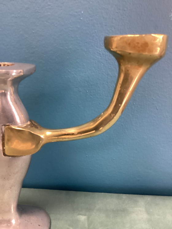 Image 1 of David Marshall Original Candlestick Brutalist Design