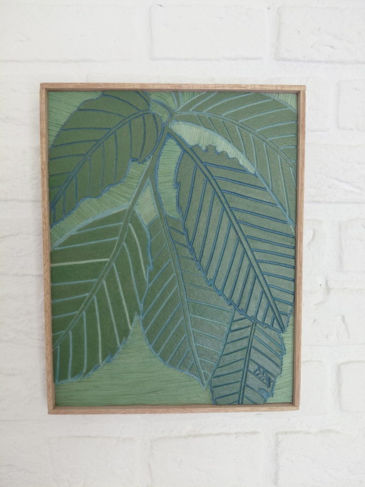 "TOUCHED BY TIME" – schilderijen tekeningen, Wood, Other