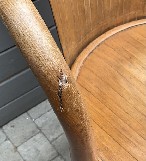 Rara poltrona Fischel in legno curvato - Inizi del XX secolo – Poltrone, Wood (photo 10 of 10)