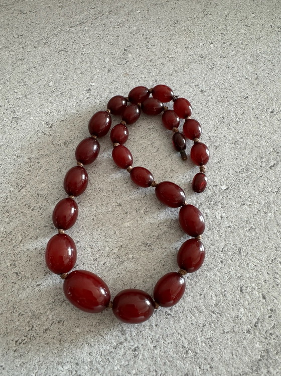 Collana girocollo in bachelite cherry – Altre borse, Plastica (photo 4 of 5)