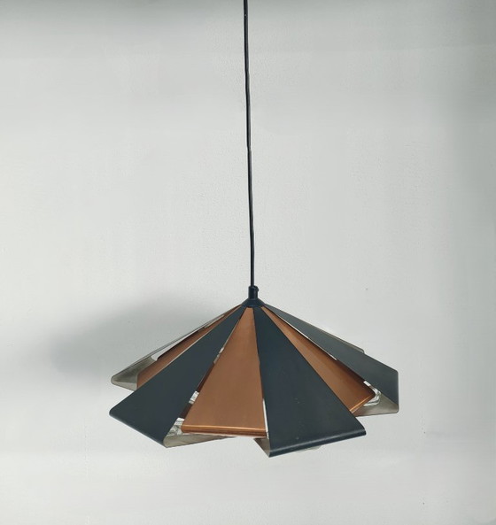 Image 1 of Lampada a sospensione di design danese degli anni '60 - modello P110 di Werner Schou - per Coronell Electric
