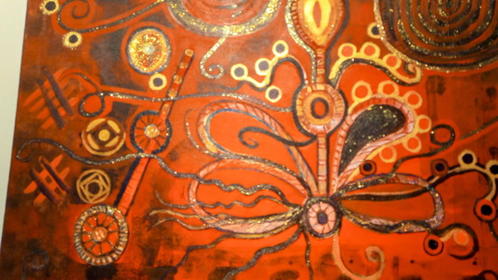 Image 1 of T. van Steenbergen "Orient" 70 x 90 cm