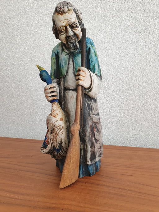 Figurine en bois "Chasseur"