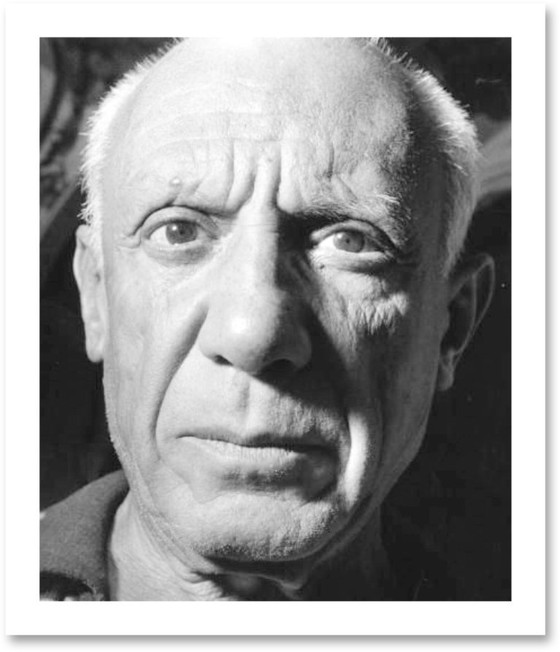 Image 1 of Pablo Picasso Art Doll Collectible | Picasso Gift for Art Lovers | Pablo Picasso Decor | Modern Art Office Decor