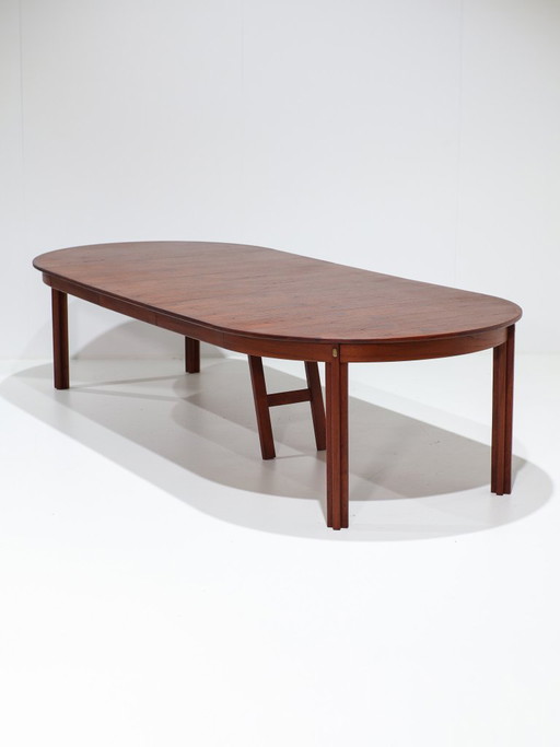 XL Børge Mogensen ausziehbarer Esstische Teak dänisch 1960er