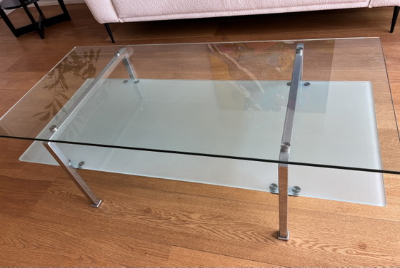 Image 1 of table basse en verre