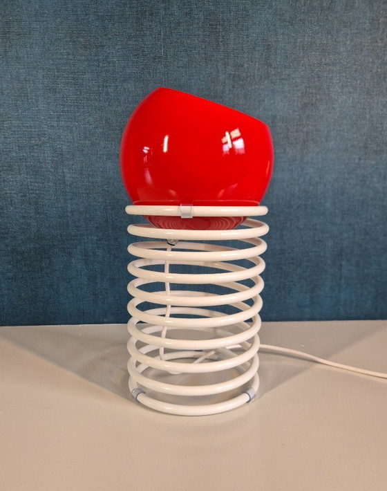 Image 1 of Vintage table lamp - Space Age Spiral - 1970s