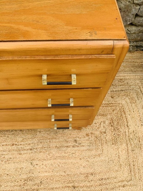 Vintage 4-drawer Chest of drawers 60s – Wood (photo 2 of 24)