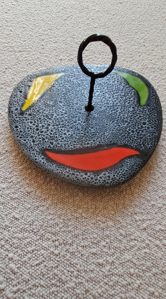 Vassoio da formaggio Vallauris anni '50 – Accessori da tavola, Ceramica (photo 2 of 7)