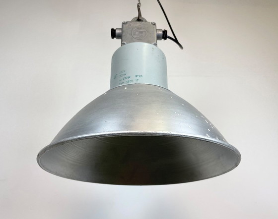 Image 1 of Industrial Aluminium Pendant Light from Elektrosvit, 1960s