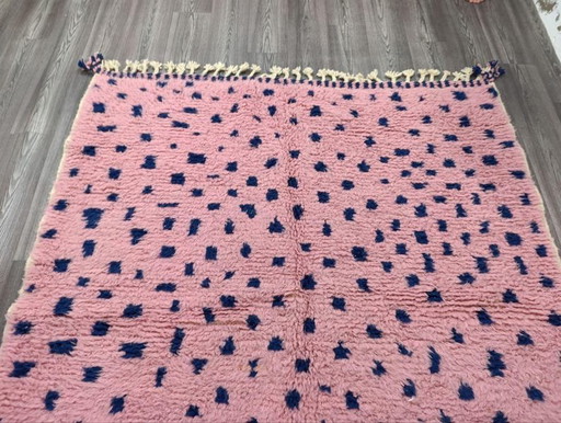 Pink Berber Wool Rug 200/230 – vloerkleden en tapijten (photo 2 of 8)