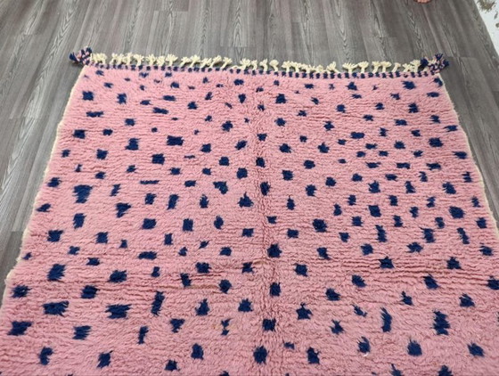 Pink Berber Wool Rug 200/230 – Rugs & carpets (photo 2 of 8)