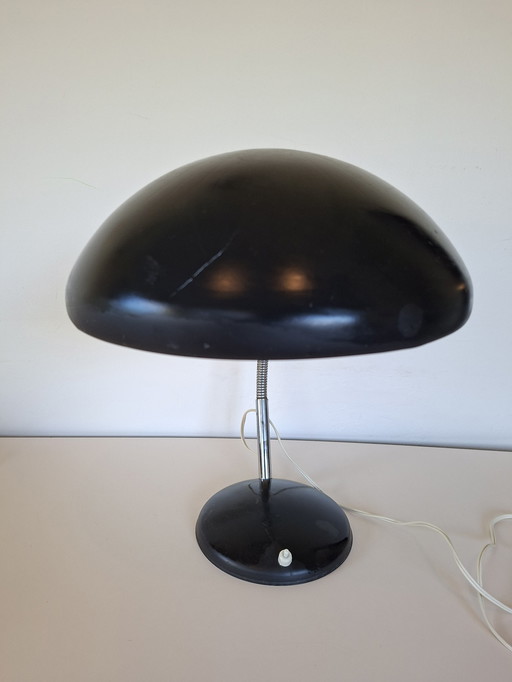 Black Massive Bauhaus UFO desk lamp