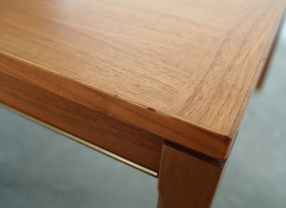 Image 1 of Vintage teak and beech coffee table, Danish design