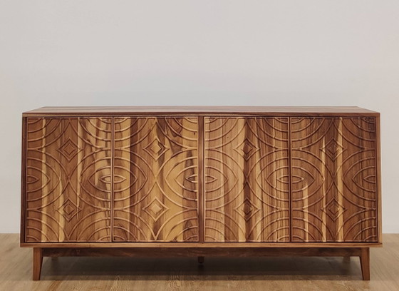 Luxury Japandi Sideboard | 188cm | 100% Hard Wood – Wabi Sabi (photo 8 of 8)